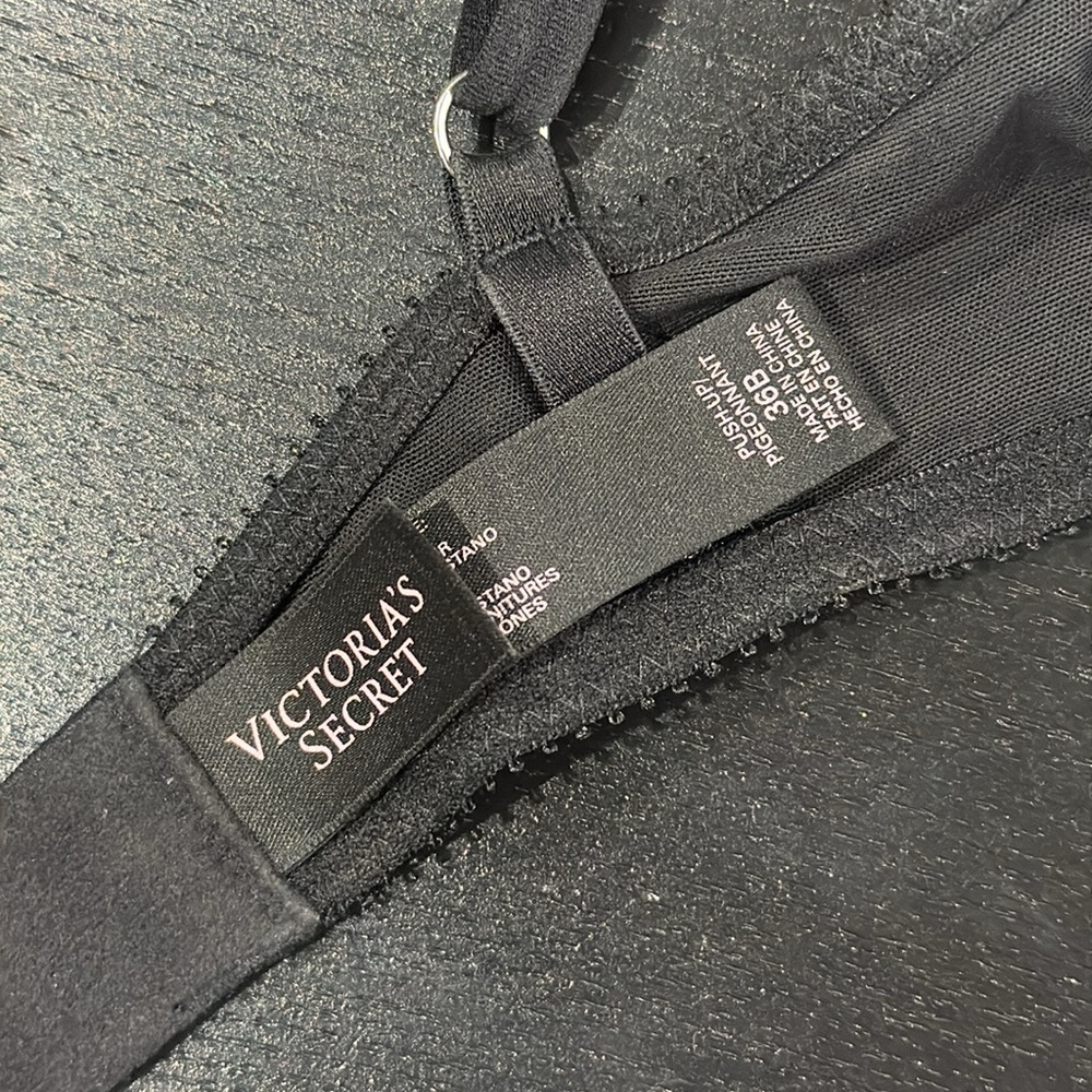 Victoria's Secret Black and Tan Lace Intimates Set - Picture 12 of 12